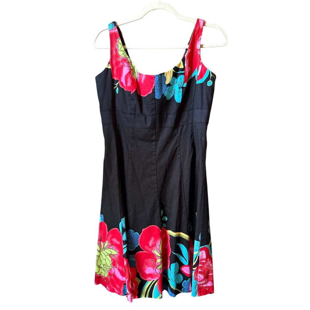 Vintage Nine West Dress 12 Floral Y2K 90s Gilmore Girls SATC Sweet Romantic